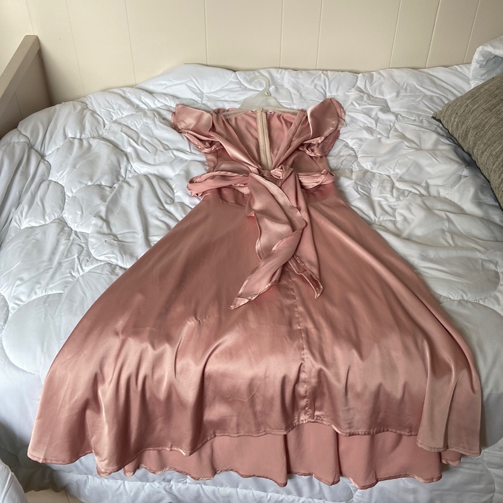 Pink dress